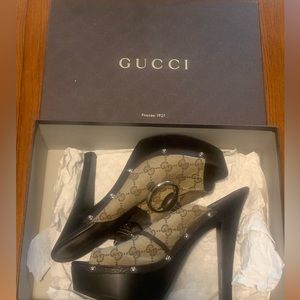 Gucci Shoes Gucci GG Cellarius Soft Biege-Ebony/Cocoa Mules